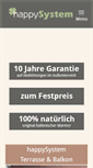 Mobile Screenshot of happysystem.de